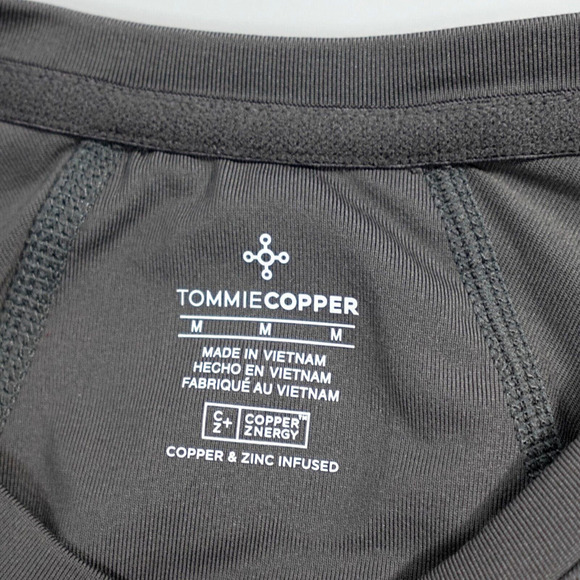 Tommie Copper Shoulder Support Shirt Mens Medium Gray Ergonomic Compression - Picture 4 of 16